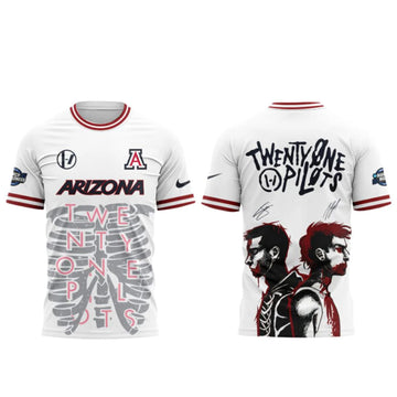 Arizona Wildcats x Twenty One Pilots 2026 NCAA March Madness Music Festival Shirt