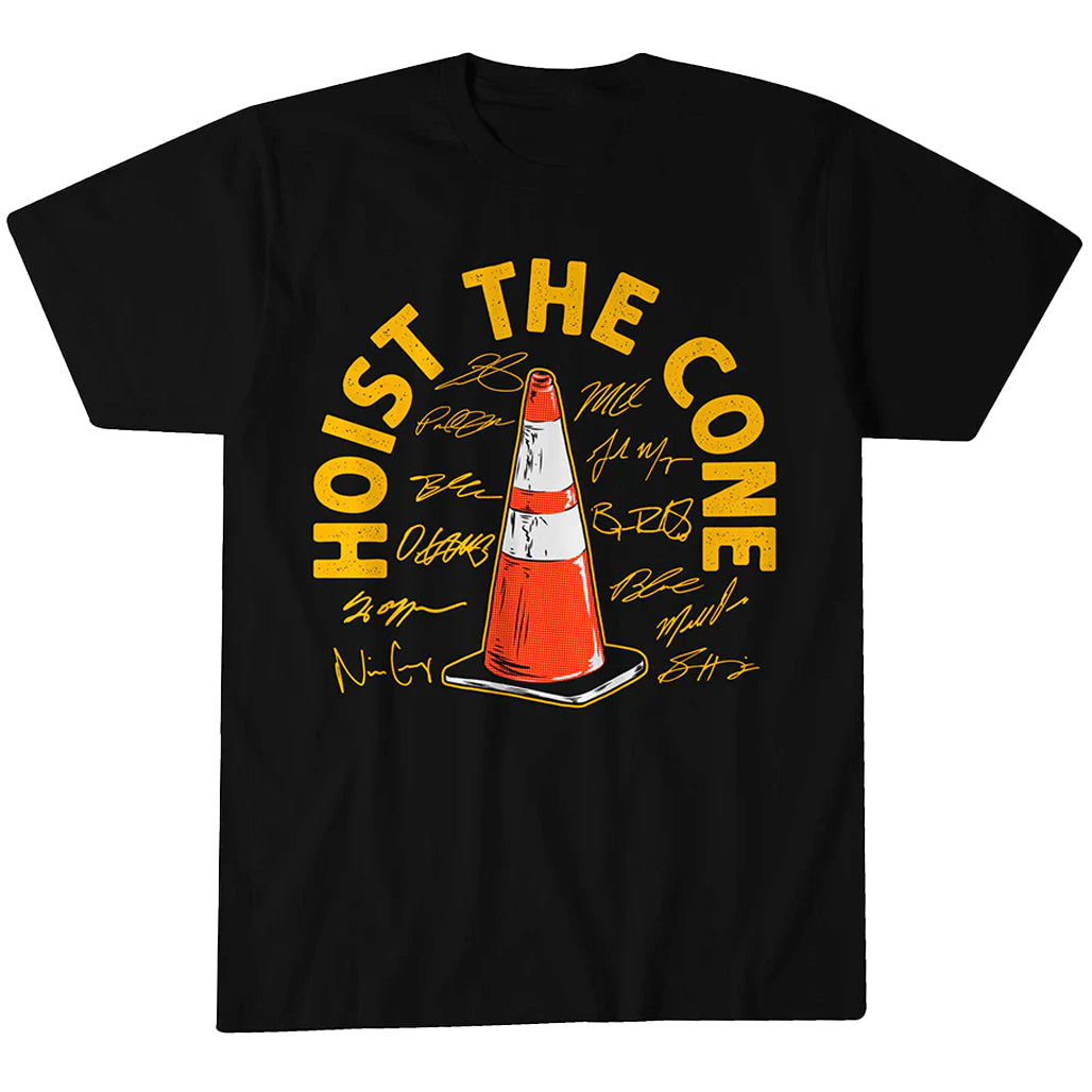 Pittsburgh Baseball Hoist the Cone Signatures T-Shirt