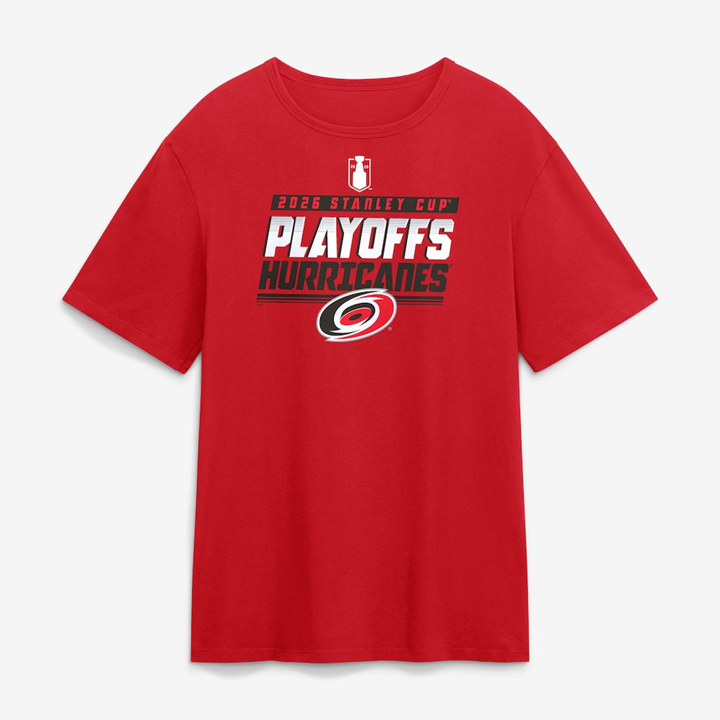 Carolina Hurricanes Red 2026 Stanley Cup Playoffs Legacy T-Shirt