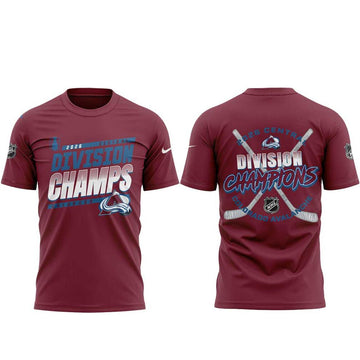 Colorado Avalanche x Central Division Champs 2026 Celebrate Shirt