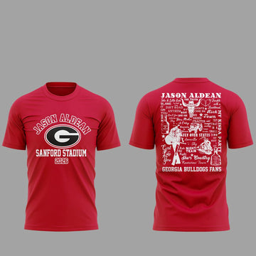 Georgia Bulldogs x Live Between The Hedges 2026 Shirt