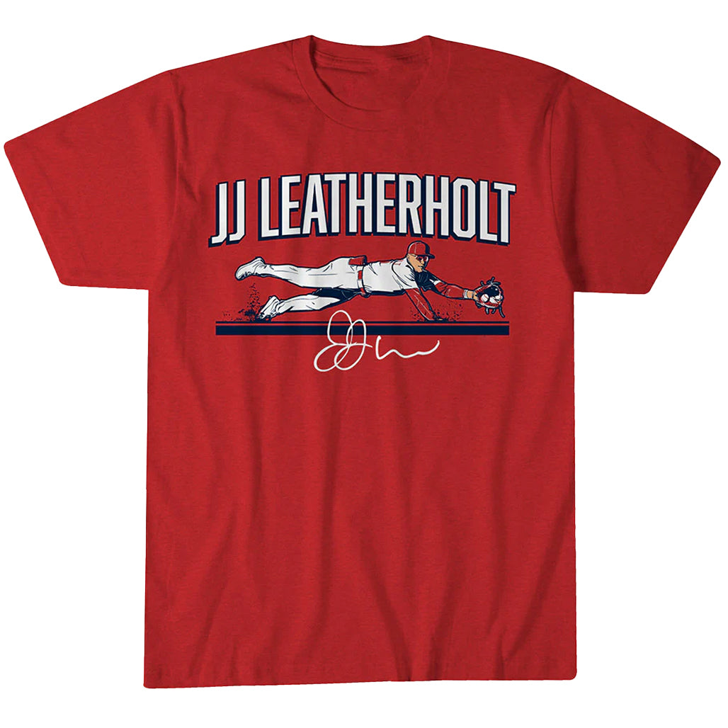 St. Louis Cardinals JJ Wetherholt Leatherholt T-Shirt