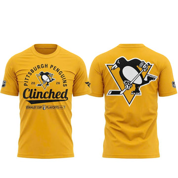 Pittsburgh Penguins Clinched Playoffs Flip And Script 2026 Night Shirt