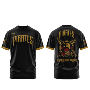 Pittsburgh Pirates City Connect 2026 We Bleed Black And Gold Shirt