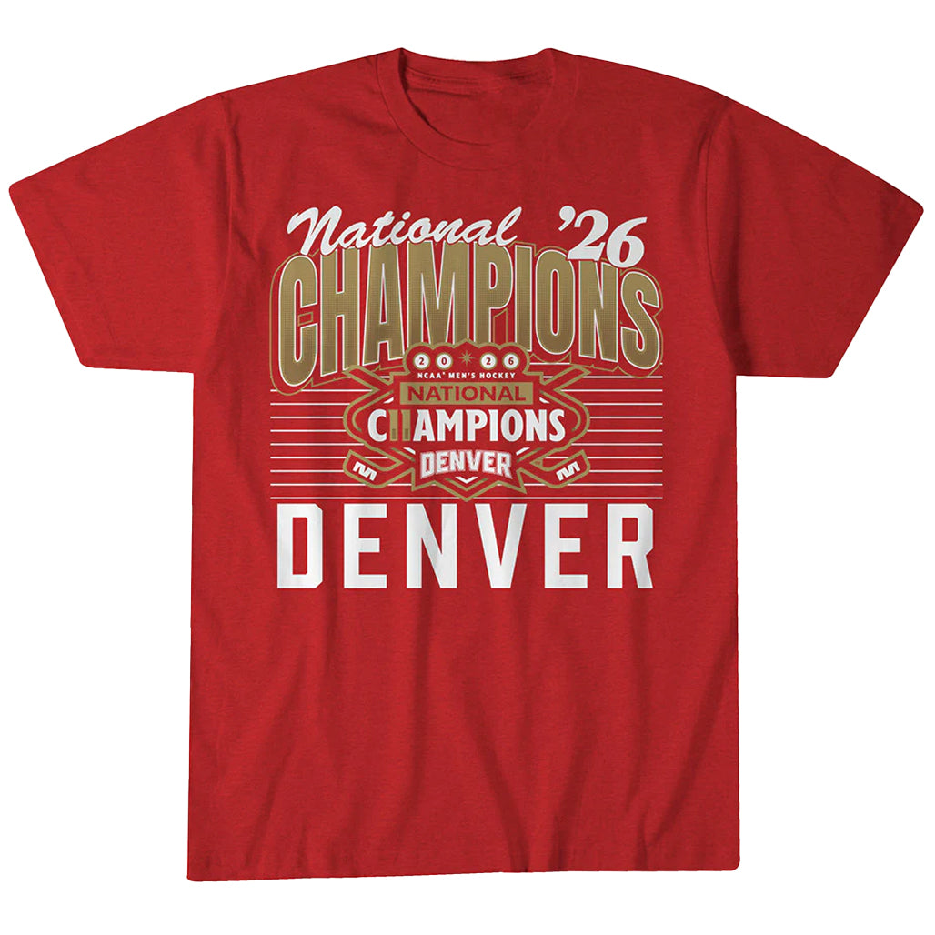 Denver Men's Hockey 2026 National Champions T-Shirt