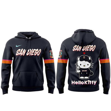 San Diego Padres City Connect 2026 x Hello Kitty Hoodie