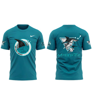 San Jose Sharks Women of Teal Night Shirt
