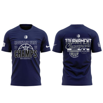 Utah State Aggies Basketball 2026 Men’s Basketball Mountain West Championship Shirt
