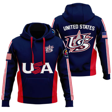 USA Baseball 2026 World Baseball Classic United States Hoodie