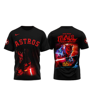 Houston Astros Star Wars Darth Maul Theme 2026 T-Shirt