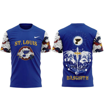 St. Louis Blues Fourth Wings 2026 Basgiath Night Shirt