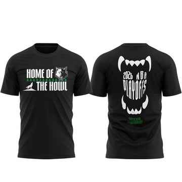 Minnesota Timberwolves Home Of The Howl 2026 Playoffs Shirt