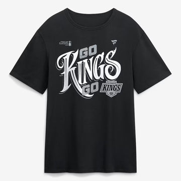 Los Angeles Kings Black 2026 Playoff Hometown Slogan Go King Go T-Shirt
