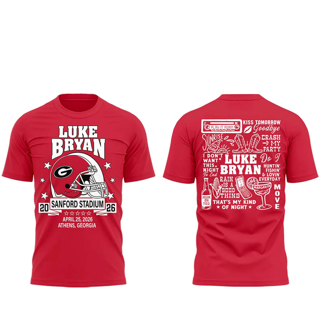 Jason Aldean Live Between The Hedges At Sanford Stadium 2026 Shirt