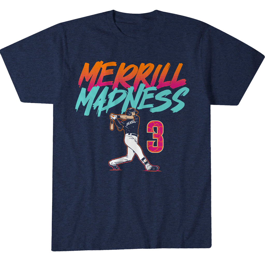 San Diego Padres Jackson Merrill Madness City 2026 T-Shirt