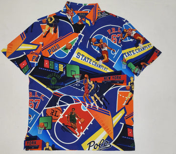 "State Champs" 1967 Basketball Graphic Polo Shirt