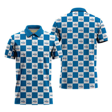Natural Light Collab Gingham Polo Shirt