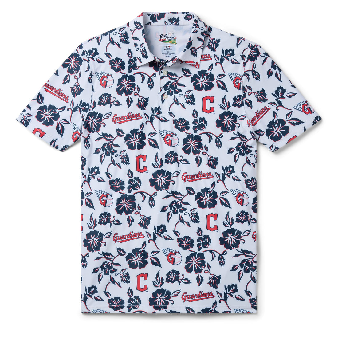 CLEVELAND GUARDIANS GAME DAY PERFORMANCE POLO