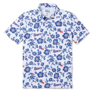 TEXAS RANGERS GAME DAY PERFORMANCE POLO
