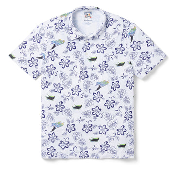 TAMPA BAY DEVIL RAYS COOPERSTOWN PERFORMANCE POLO