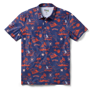 HOUSTON ASTROS HOMETOWN PERFORMANCE POLO