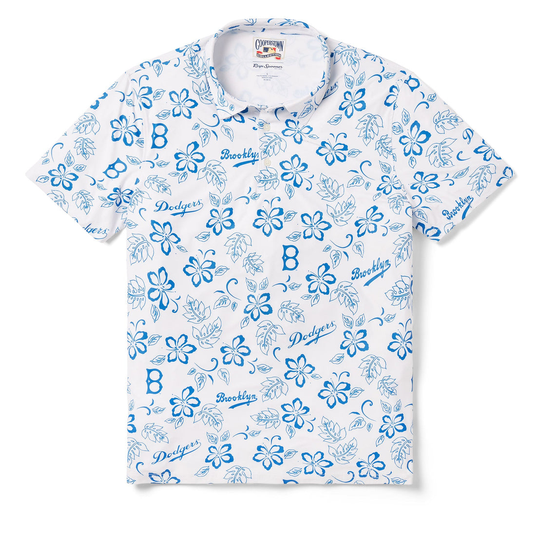 BROOKLYN DODGERS COOPERSTOWN PERFORMANCE POLO