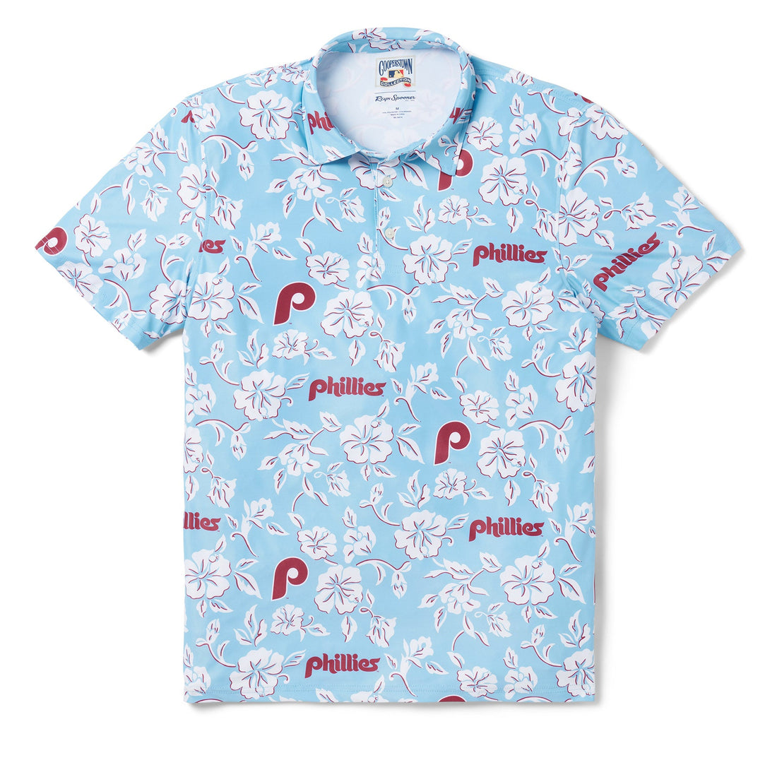 PHILADELPHIA PHILLIES COOPERSTOWN PERFORMANCE POLO