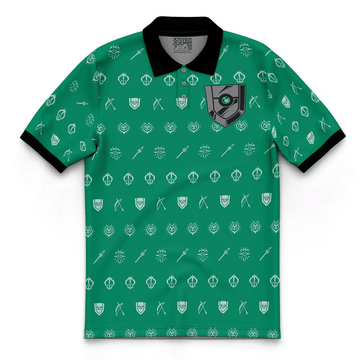 Shield Hero Pattern Rising Of The Shield Hero Polo Shirt
