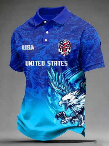 2026 FIFA World Cup USA Polo Shirt Game Day Clothing Gifts Football For Brother