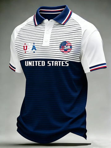 USA Soccer 2026 World Cup Polo Shirt Game Day Apparel Best Gifts Soccer For Husband