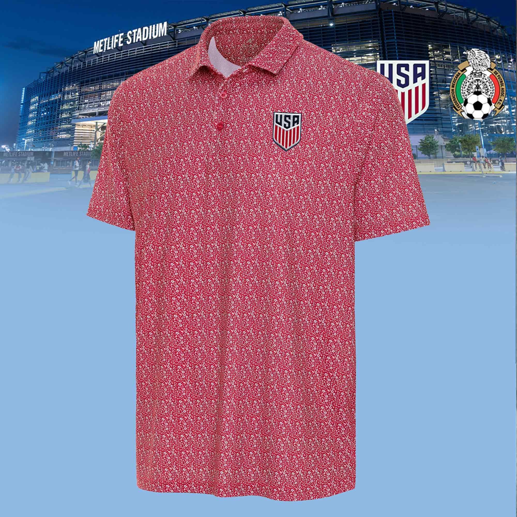 USMNT FIFA World Cup 2026 Polo Shirt USA National Team Apparel Best Gifts For Dad