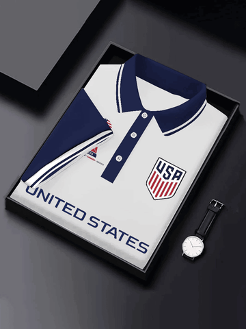 USA Soccer World Cup 2026 Polo Shirt Men's Game Day Merch Apparel Gifts For Team USA Supproters