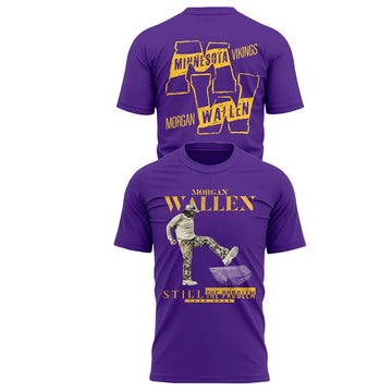 Minnesota Vings x Morgan Wallen Stadium Still The Problem Tour 2026 Shirt
