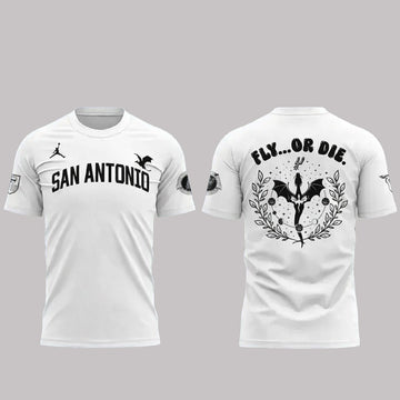 San Antonio Spurs x Fourth Wing Night 2026 Fly Or Die Shirt