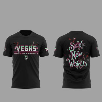 Vegas Golden Knights x Sick New World 2026 Shirt