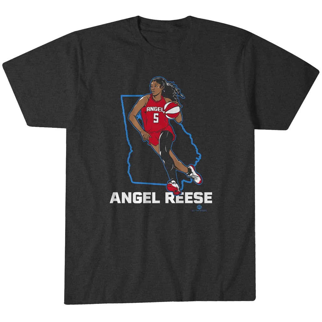 Angel Reese State Star ATL T-Shirt
