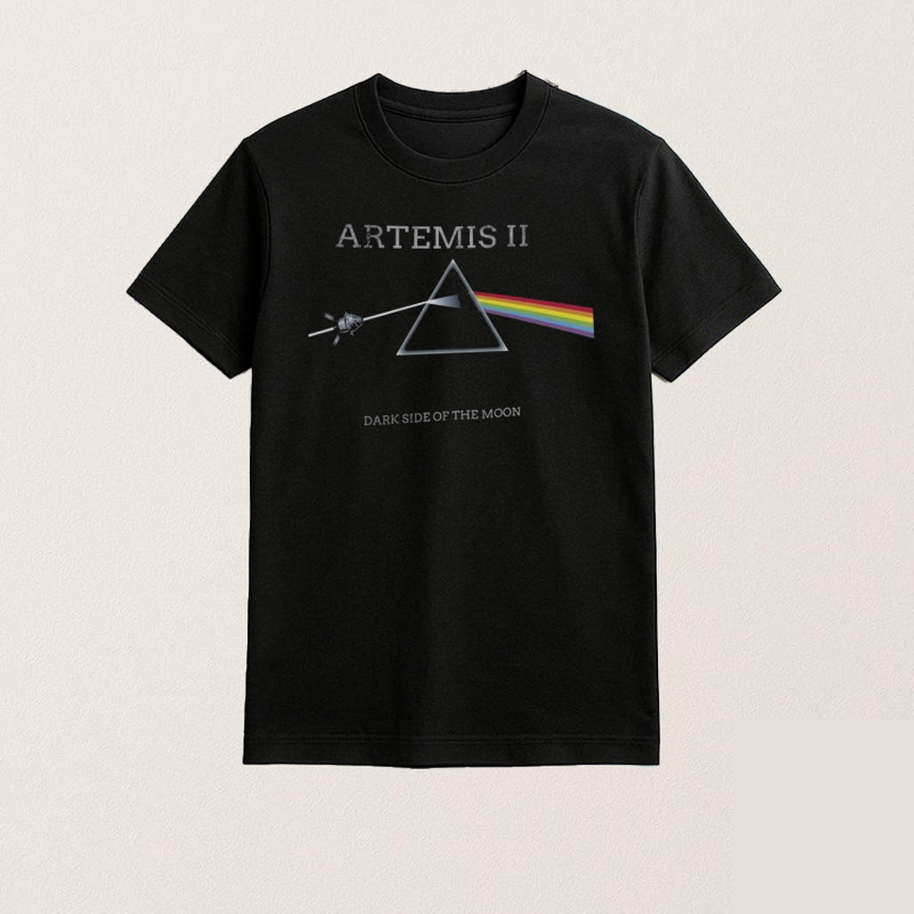 Artemis II Dark Side of the Moon Space Mission Shirt 2026