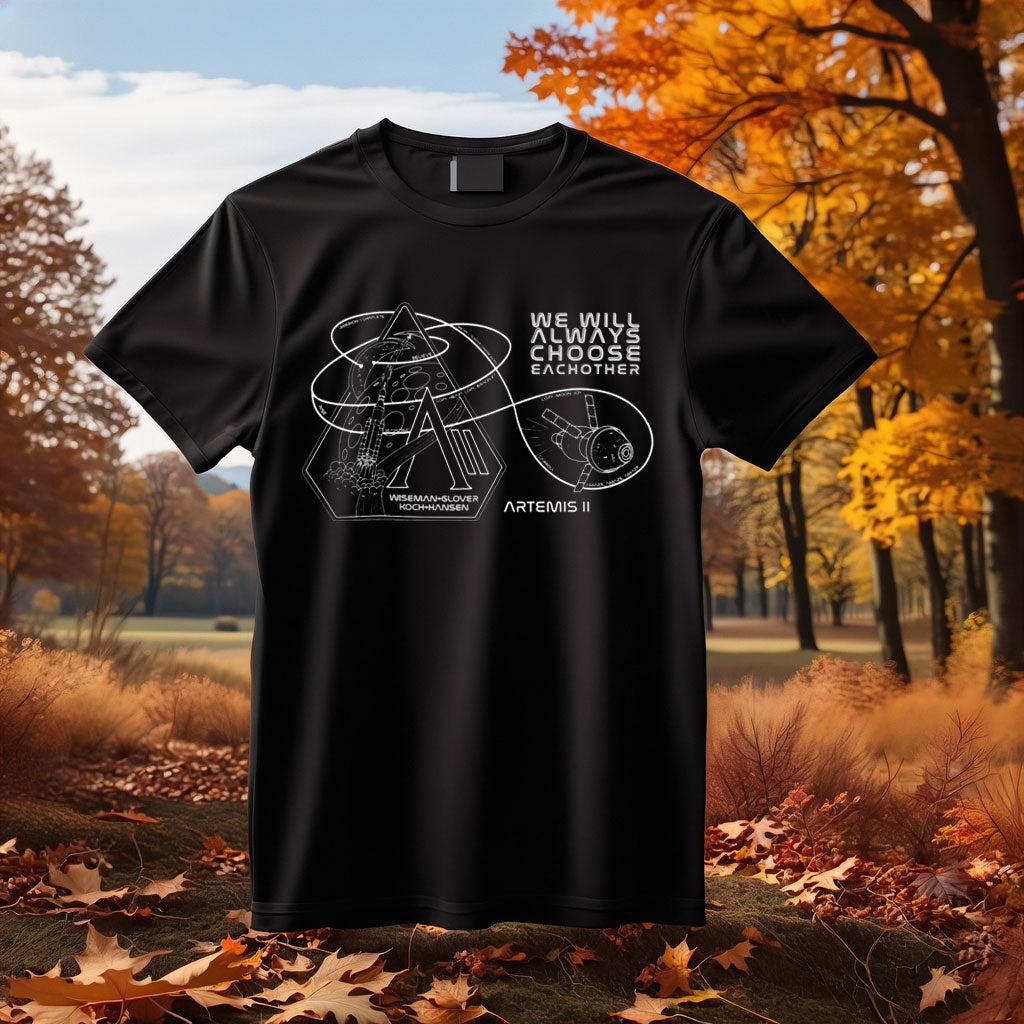 Artemis II Mission NASA Inspired Graphic Shirt