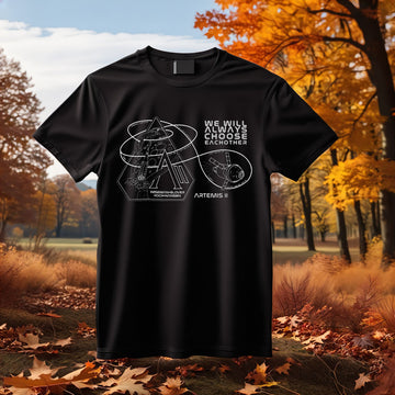 Artemis II Mission NASA Inspired Graphic Shirt