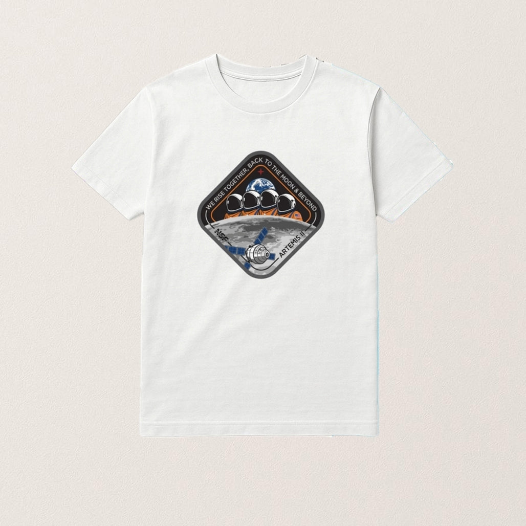 Space Flight Artemis II Mission T-Shirt