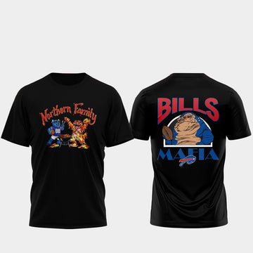 Toronto Raptors Bills Night Hey-Ey-Ey 2026 Northern Family Shirt
