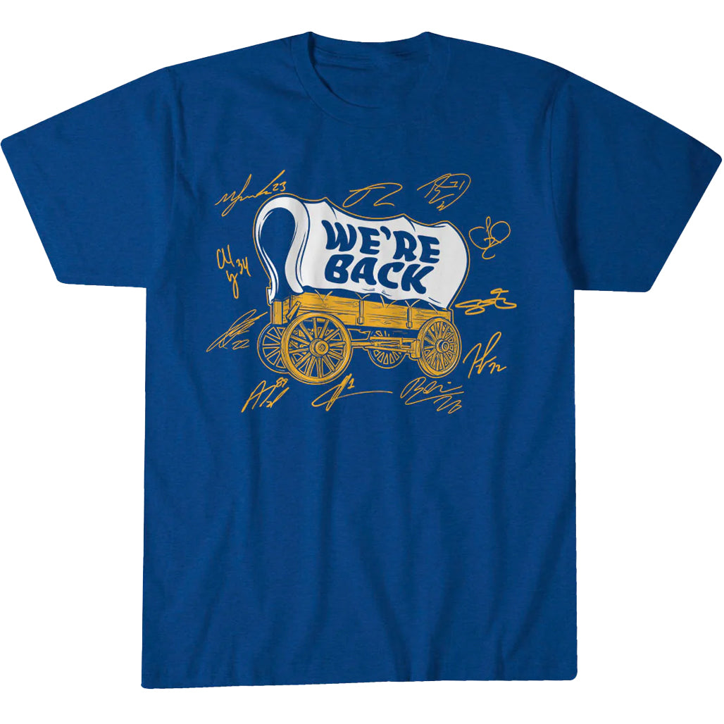 Buffalo Sabres Hockey Wagon We're Back T-Shirt