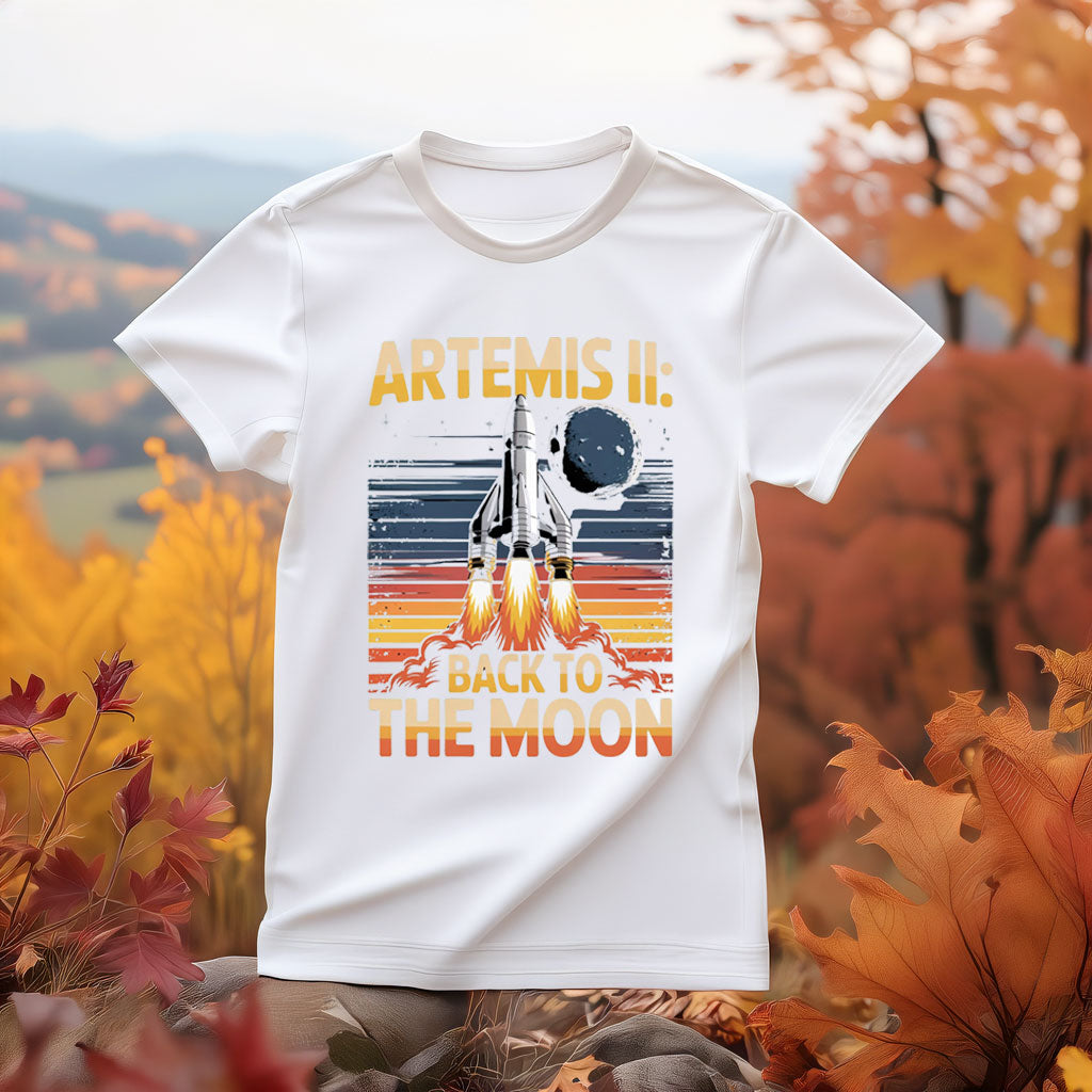 Vintage Artemis II To The Moon Shirt