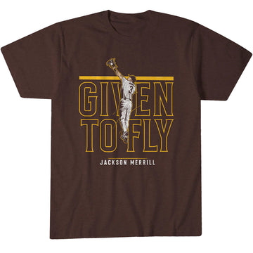 San Diego Padres Jackson Merrill Given to Fly T-Shirt