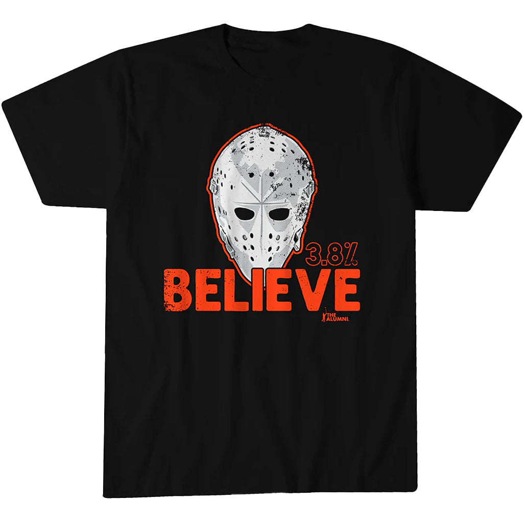 Philadelphia Flyers Bernie Parent Believe Mask T-Shirt