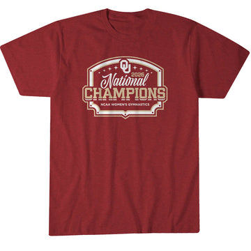 Oklahoma Women's Gymnastics 2026 National Champions T-Shirt
