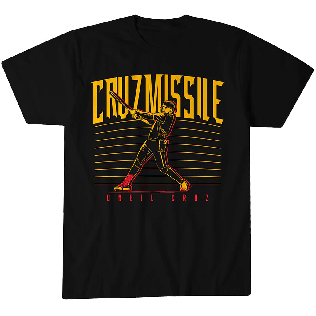Pittsburgh Pirates Oneil Cruz Hitting Missile T-Shirt
