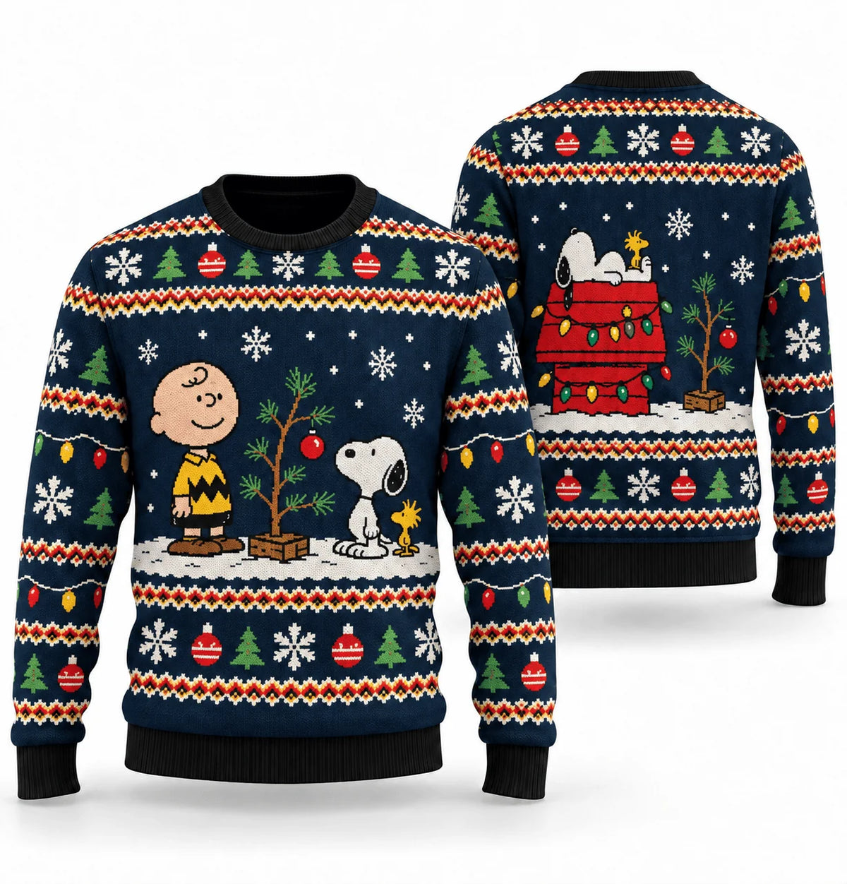Snoopy Charlie Brown Christmas Ugly Christmas Sweater