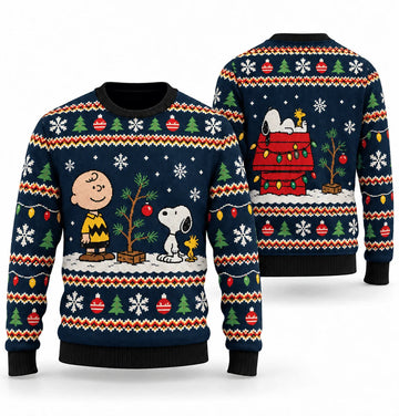 Snoopy Charlie Brown Christmas Ugly Christmas Sweater