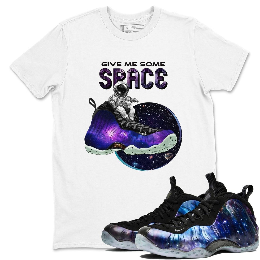 Give Me Some Space Sneaker Tees - Air Foamposite One Galaxy